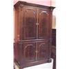 Image 1 : Mahogany Entertainment Center Cabinet Cupboard #1184552