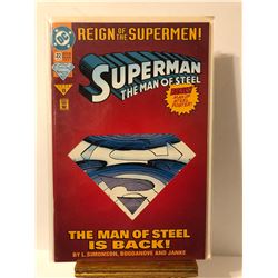 SUPERMAN THE MAN OF STEEL #22