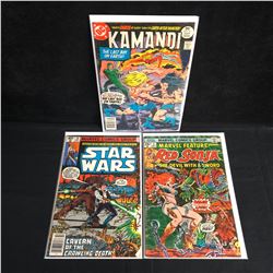 KAMANDI/ STAR WARS/ RED SONJA COMIC BOOK LOT