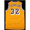 Image 1 : Magic Johnson Signed Lakers Jersey (PSA COA)