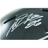 Image 2 : Miles Sanders Signed Eagles Full-Size Speed Helmet (JSA COA)