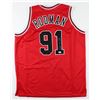 Image 1 : Dennis Rodman Signed Jersey (Beckett COA)