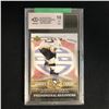 Image 1 : 2005-06 UPPER DECK PHENOMENAL BEGINNINGS #19 SIDNEY CROSBY GAME USED JERSEY (10 MINT)