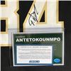 Image 2 : GIANNIS ANTETOKOUMPO SIGNED OFFICIAL BUCKS JERSEY ( STEINER COA)