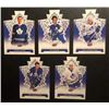 Image 1 : 2017/18 Upper Deck Centennial Maple Leafs Die-Cut Hockey Card Lot