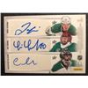 Image 2 : 2013-14 Panini Contenders Hockey 6-Autograph Seguin/Benn/Connauton...