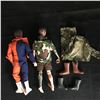 Image 2 : GI JOE FIGURES w/ Clothing & Accessories Lot