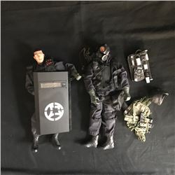 12" S.W.A.T Figures w/ Accessories