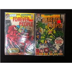FOREVER PEOPLE COMIC BOOK LOT (DC COMICS)