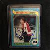 Image 1 : BILL BARBER SIGNED HOCKEY CARD