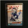 Image 1 : BILL RANFORD SIGNED FLEER ULTRA HOCKEY CARD