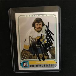 JOHN GARRETT SIGNED HOCKEY CARD