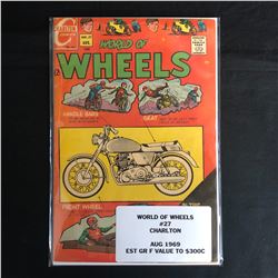 WORLD OF WHEELS NO. 27 (CHARLTON COMICS) 1969