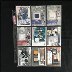 FOOTBALL TRADING CARDS LOT (RC/ JERSEY...)