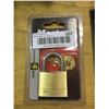 Image 2 : Master Lock #4 and #8 Keyed Padlocks Lot of 2