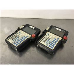 (2) FANUC A05B-2301-C370 TEACH PENDANT