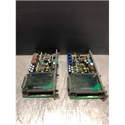 (2) - FANUC A16B-2203-0370/13E CIRCUIT BOARDS