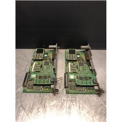 (2) - FANUC A16B-3200-0412/03A CIRCUIT BOARDS