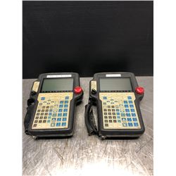 (2) - FANUC A05B-2301-C370 TEACH PENDANTS