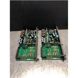 (2) - FANUC A16B-2203-0370/13E CIRCUIT BOARDS