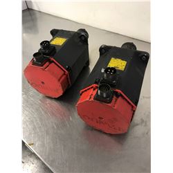 (2) FANUC AC SERVO MOTOR A06B-0142-B077