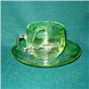 Image 1 : Moser Intaglio Cut Cup & Saucer #1124696