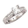 Image 1 : PRINCESS CUT G VS2 and ROUND DIAMONDS 1.20 #1125209