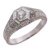 Image 1 : 7 diamonds DIAMOND ENGAGEMENT RING 1/3 CARATS  #1125225