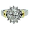 Image 1 : platinum oval solitaire DIAMOND ENGAGEMENT RING#1125231