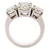 Image 1 : 0.50 Ct 3 STONE GENUINE DIAMOND RING White Gold#1125343