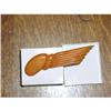 Image 1 : Bakelite butterscotch carved pin  #1131884