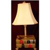 Image 1 : DESK LAMP MADE FROM LAW BOOKS #1132136