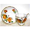 Image 1 : Queen Anne Tea Cup & Saucer Yellow Roses #1132185