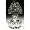 Image 1 : CZECH VINTAGE CUT CRYSTAL FIGURAL PERFUME #1132501