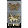 Image 1 : GENUINE BOHEMIAN GARNET BUTTERFLY BROOCH #183 #1132537