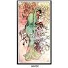 Image 1 : MUCHA ART NOUVEAU POSTER "WINTER" #1132577