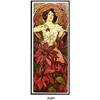 Image 1 : MUCHA ART NOUVEAU POSTER "RUBY" #1132593