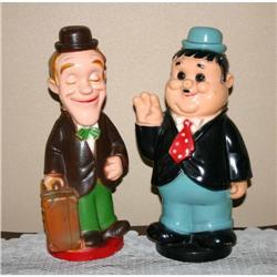 Vintage Laurel & Hardy Bank Characters Figurine#1132832