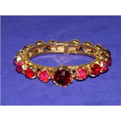 Signed Sandor Beaded Rhinestone Bracelet #1132833