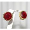Image 1 :  Signed Hattie Carnegie Rhinestone Earrings #1132834