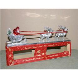 Vintage Christmas Santa Clause/Reindeer Slay #1132840