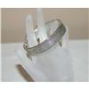 Vintage 50s Silver Mesh Bangle Bracelet #1132870