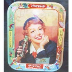 Original Vintage Coca Cola Serving Tray #1132896