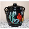  Southwestern Stone Crock Cookie Jar #1132906