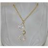 Image 1 : Signed Carolee Rhinestone Magnifier Necklace #1132926