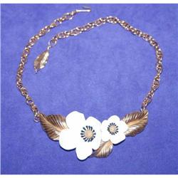 Signed Louis Feraud Blossoms of Spring Necklace#1132953