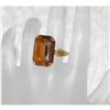 Park Lane Vintage Huge Glass Octagon  Ring #1132998