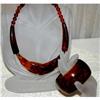 Park Lane Lucite Necklace & Bangle Bracelet  #1133017