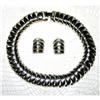 Vintage Park Lane  Link Necklace & Earrings #1133019
