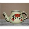  Vintage Hall Pottery Red Poppy Red Teapot #1133028